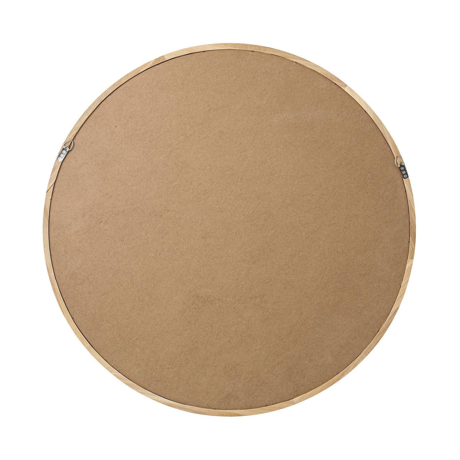 Oikiture Wall Mirrors round Makeup Mirror Home Decor 50/60/70/80/90