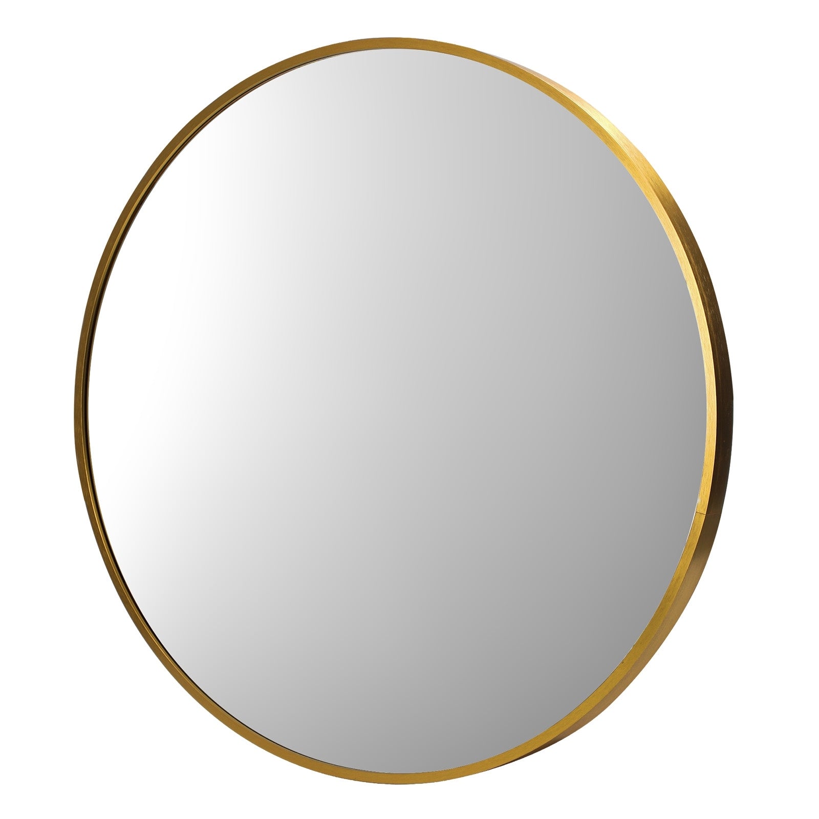 Oikiture Wall Mirrors round Makeup Mirror Home Decor 50/60/70/80/90