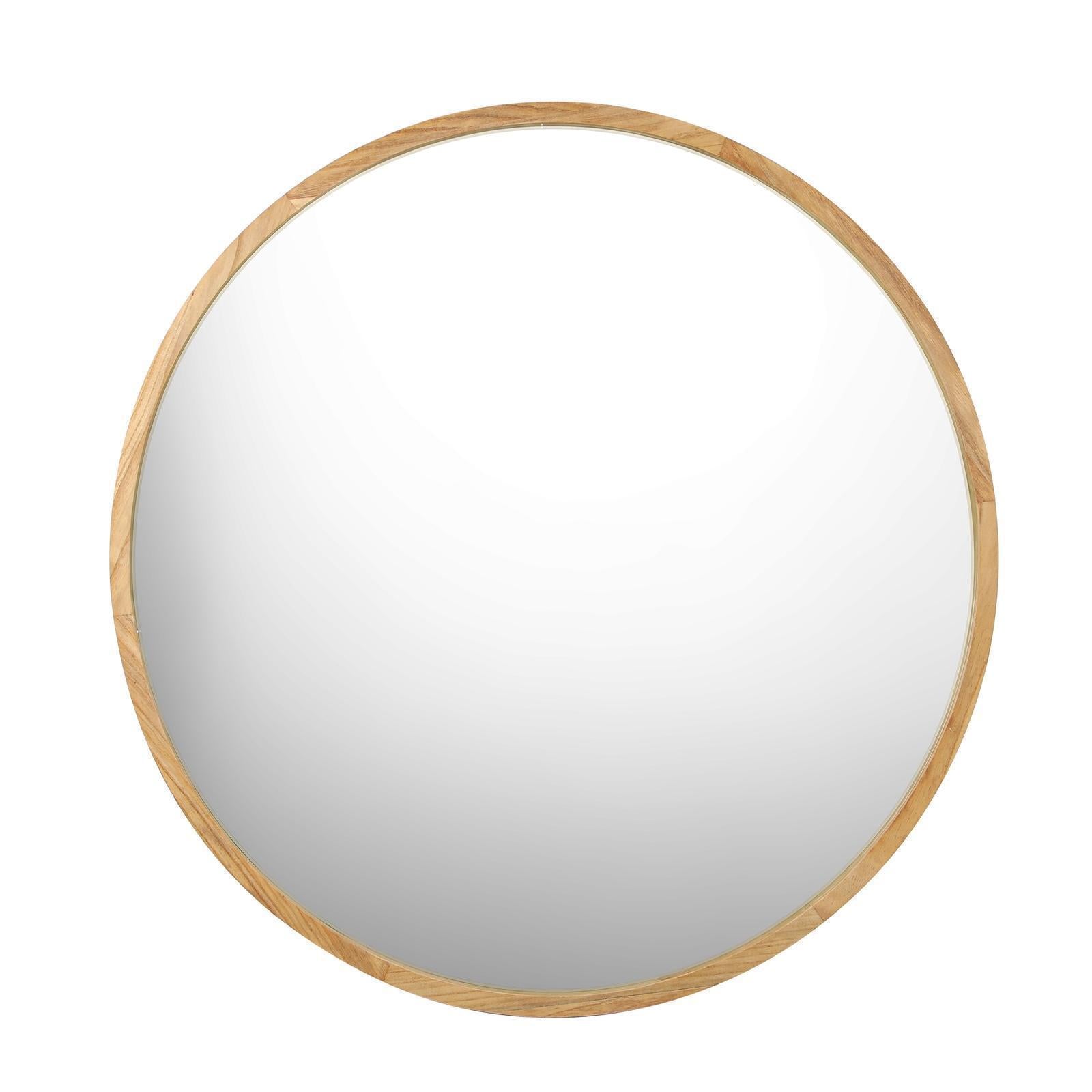 Oikiture Wall Mirrors round Makeup Mirror Home Decor 50/60/70/80/90