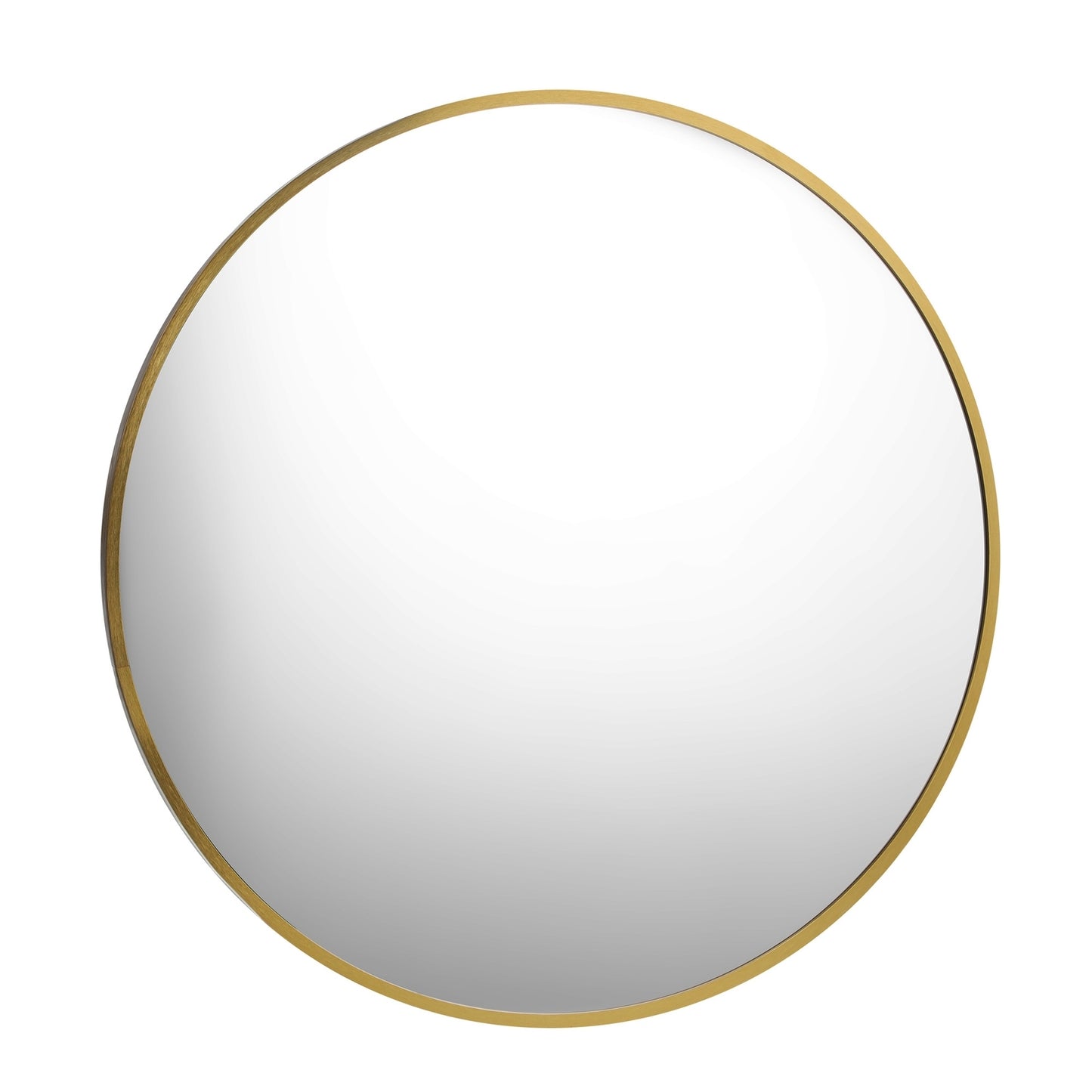 Oikiture Wall Mirrors round Makeup Mirror Home Decor 50/60/70/80/90