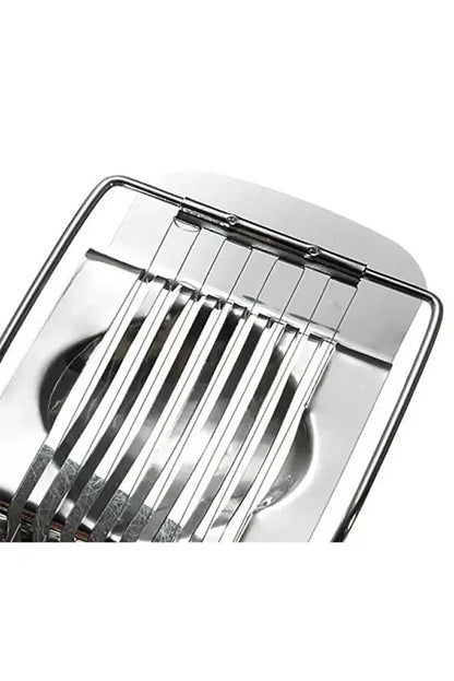 Practical Egg Slicer Stainless Steel Wire Boiled Egg Cutter Multi Purpose Kitchen Slicing Tool