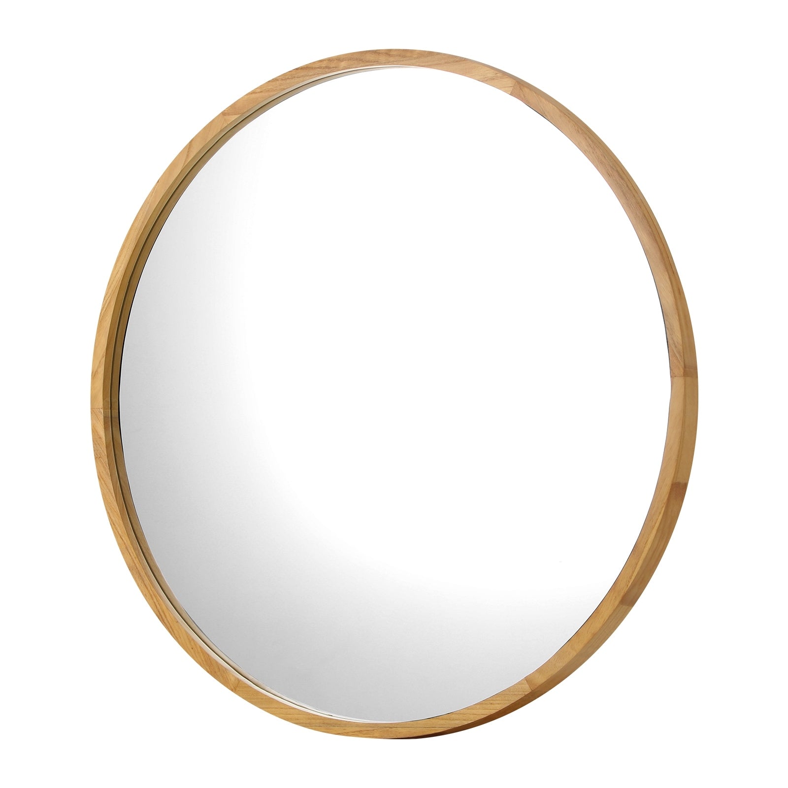 Oikiture Wall Mirrors round Makeup Mirror Home Decor 50/60/70/80/90