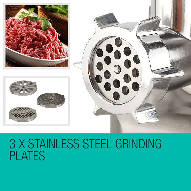 Eurochef Meat Grinder Electric Mincer Sausage Filler Kebbe Maker