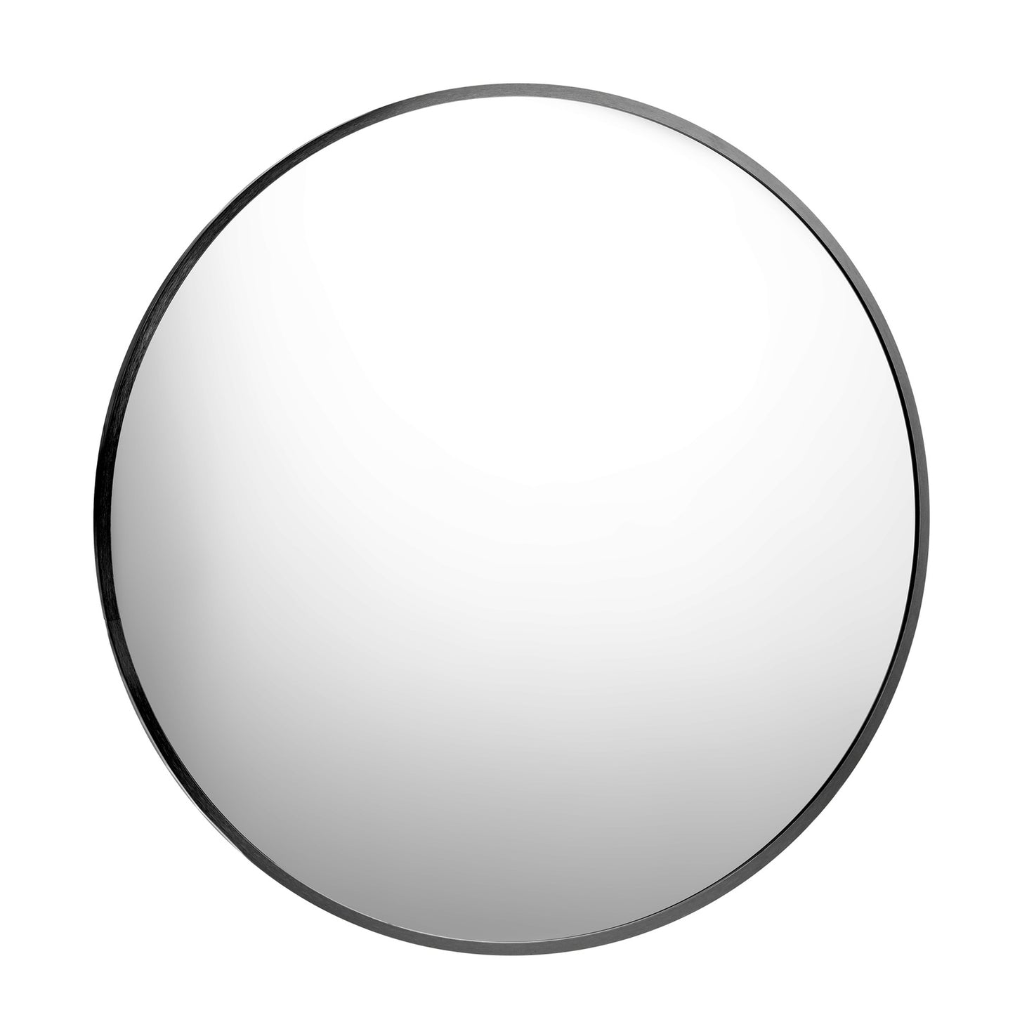 Oikiture Wall Mirrors round Makeup Mirror Home Decor 50/60/70/80/90