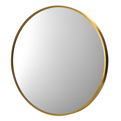 Oikiture Wall Mirrors round Makeup Mirror Home Decor 50/60/70/80/90